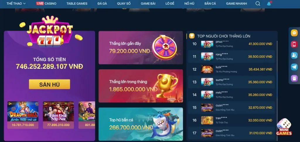 Chương trình VIP EX88 Nổ Hũ